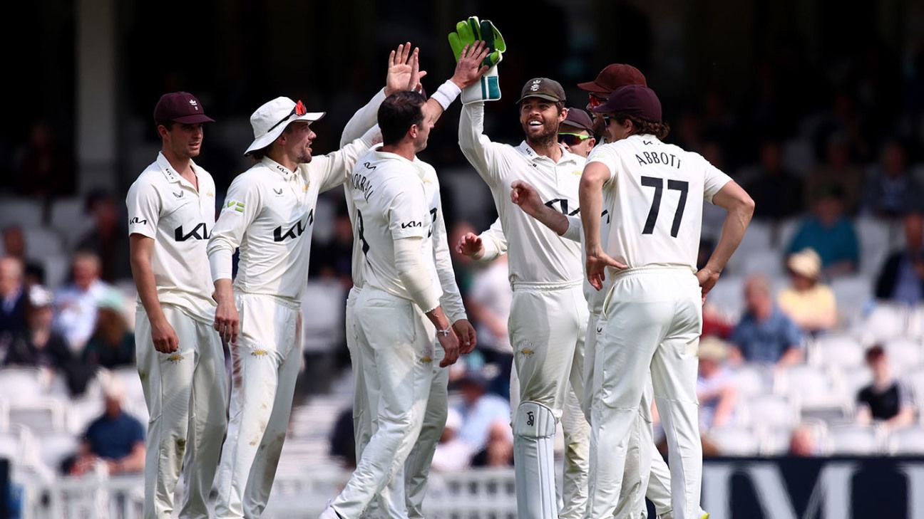 Evison’s Kent rescue act takes highlight from Crawley-Foakes Ashes subplot