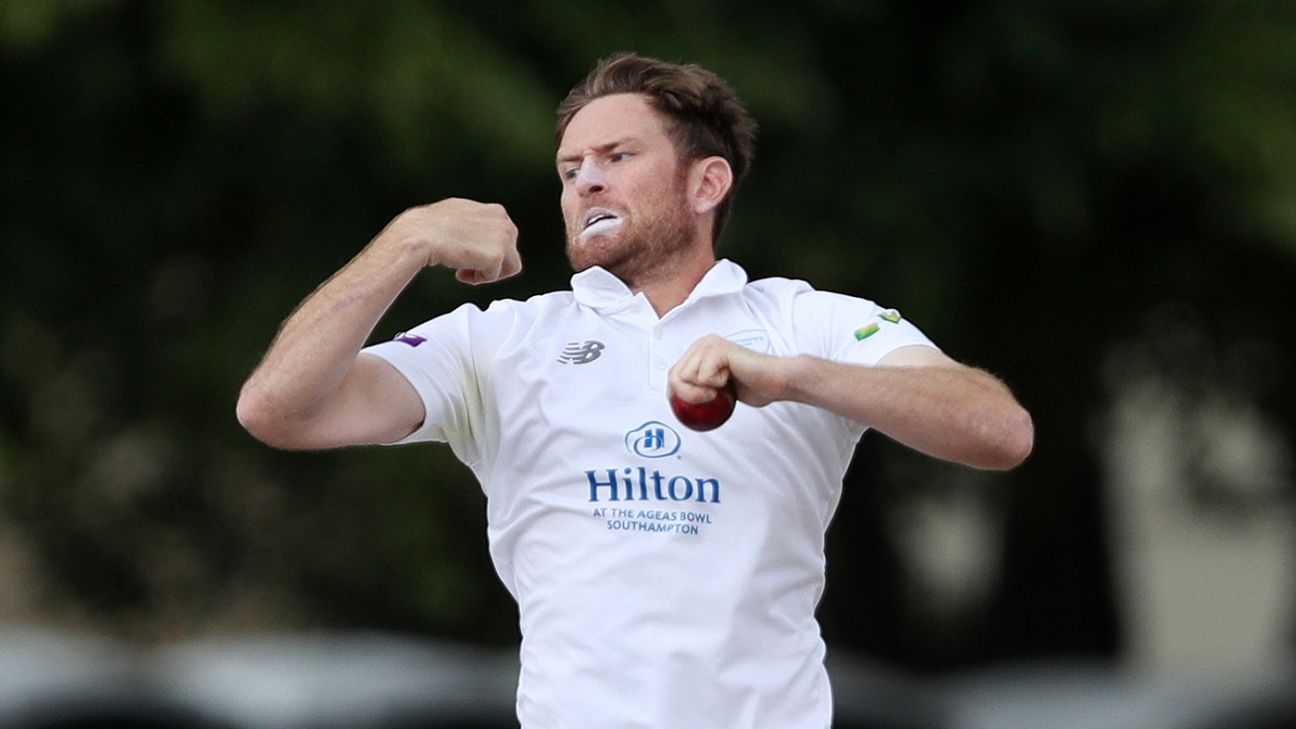 Liam Dawson demolishes Northamptonshire to reignite Hampshire’s title hopes