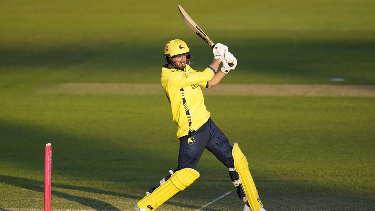 James Vince steers Hampshire previous Ravi-less, rudderless Sussex