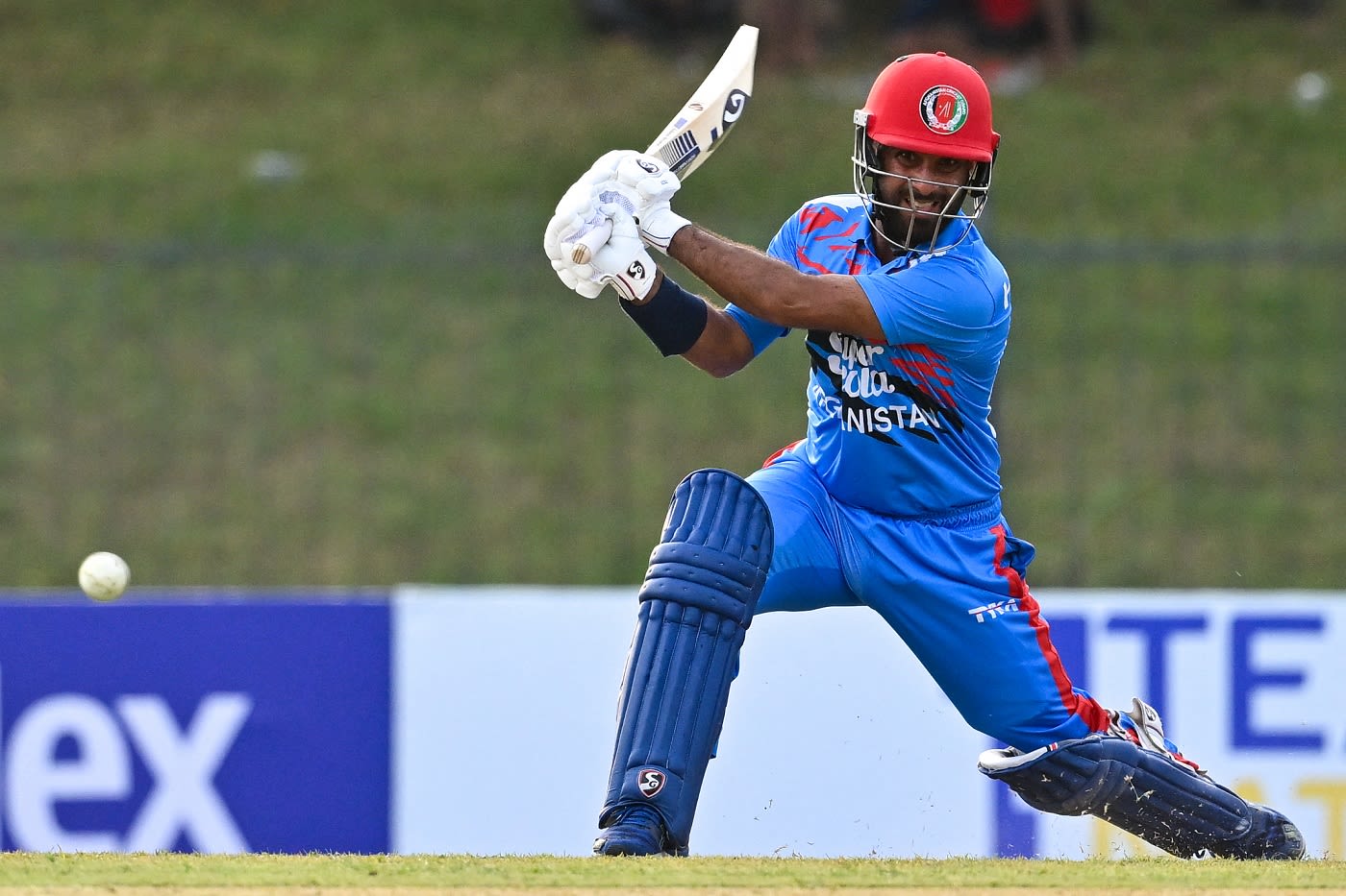 Hashmatullah Shahidi bashes at the ball