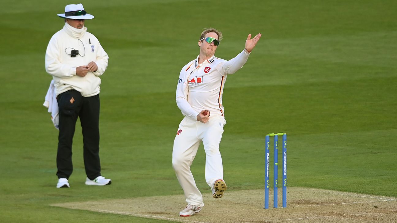 Simon Harmer five-for helps Essex demolish Somerset