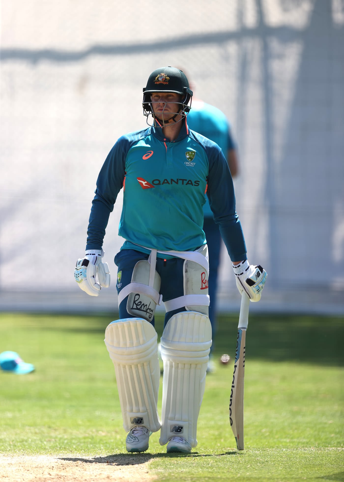 Always in gear - Steven Smith pictured at a training session ahead of ...