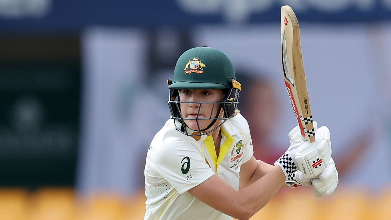 Annabel Sutherland century helps Australia to attract with England A