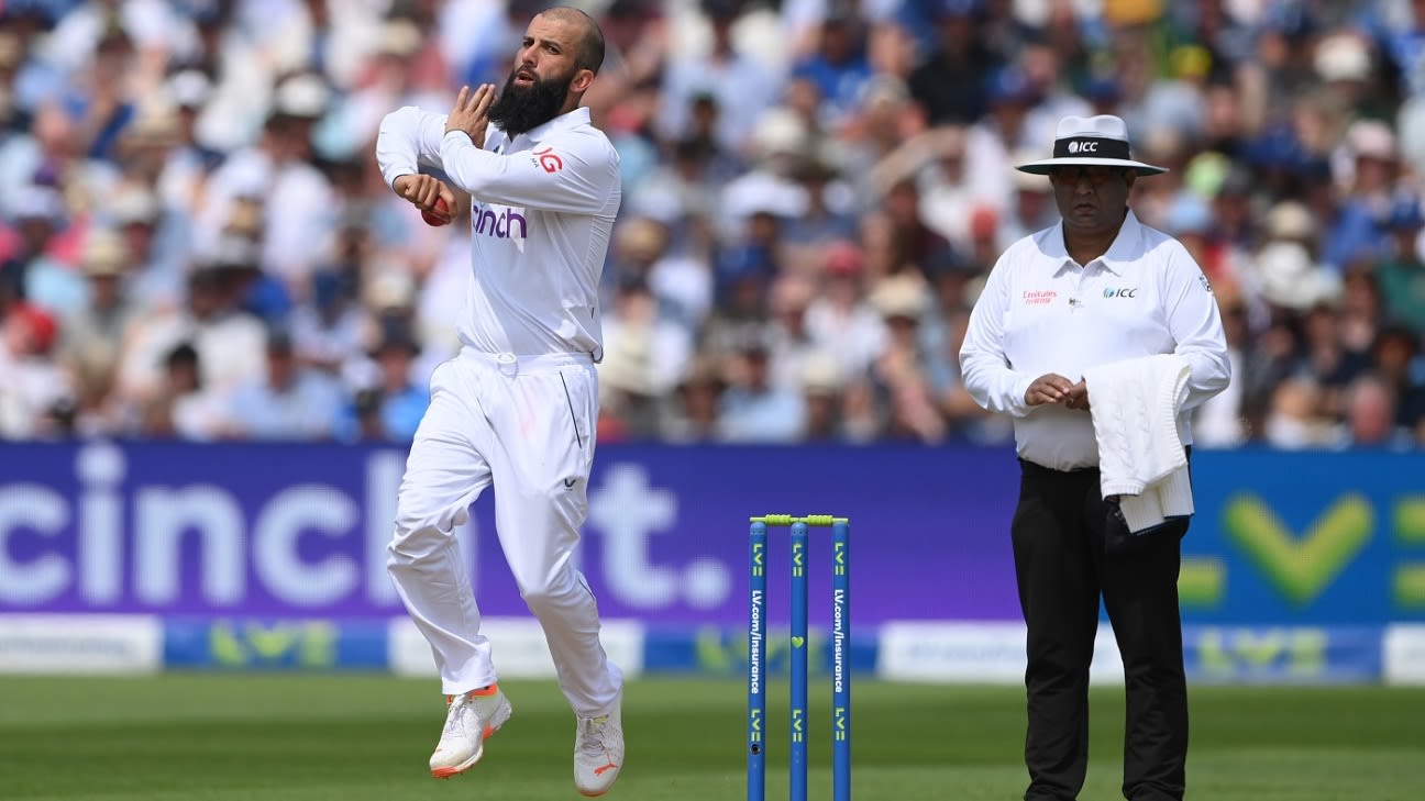 Moeen Ali penalised for utilizing ‘drying agent’ on bowling hand with out notifying umpires