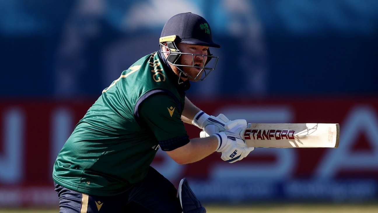 Uncapped spinner Theo van Woerkom in Ireland’s squad for England ODI collection