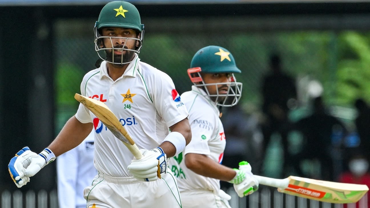 Pakistan take lead earlier than rain ends second day’s play after ten overs