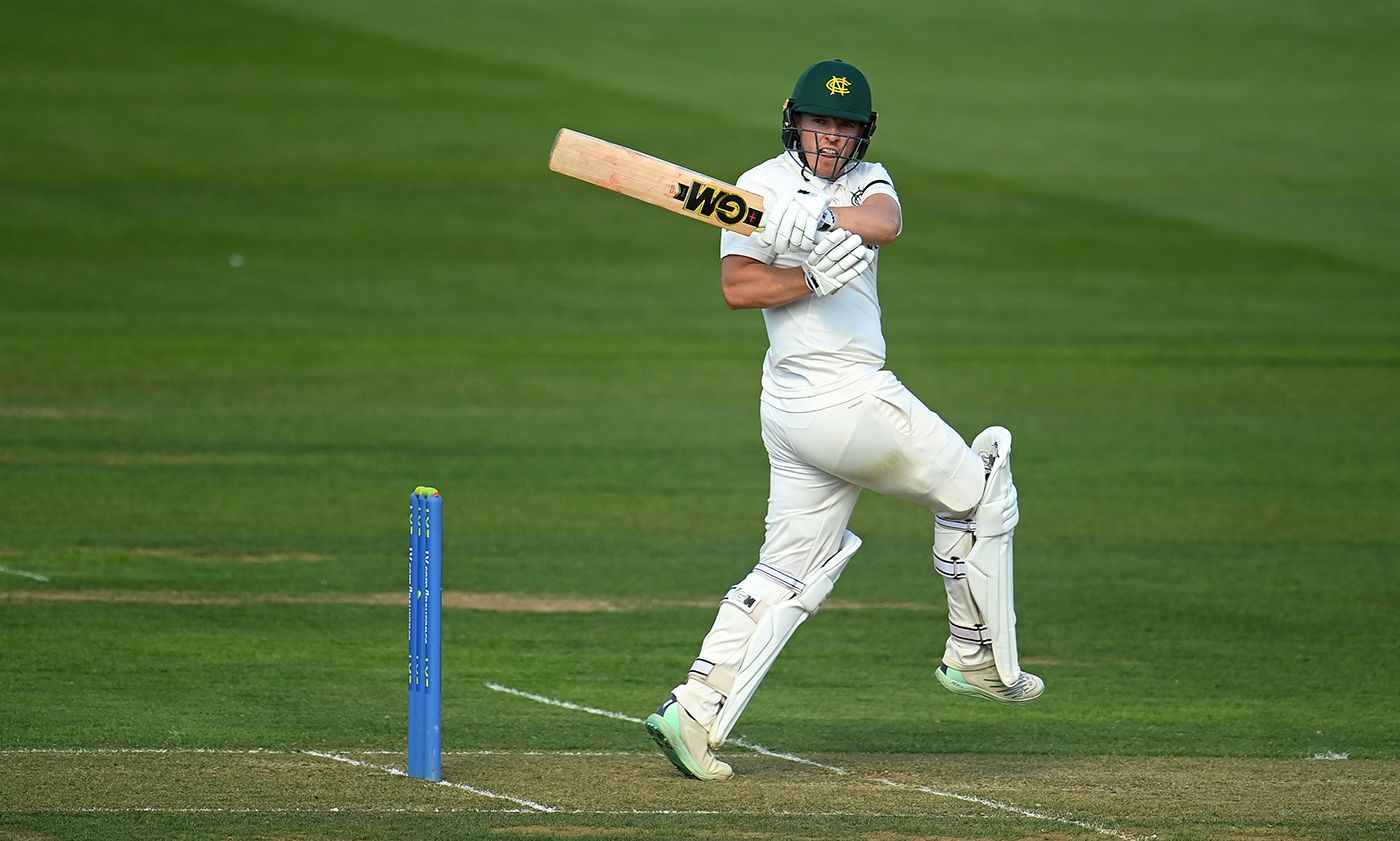 Ben Slater hundred lays platform for Nottinghamshire