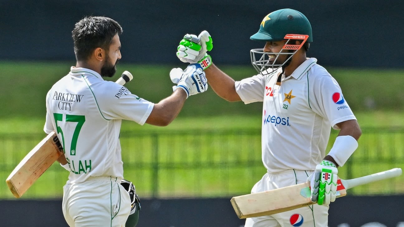 Shafique century consolidates Pakistan’s benefit