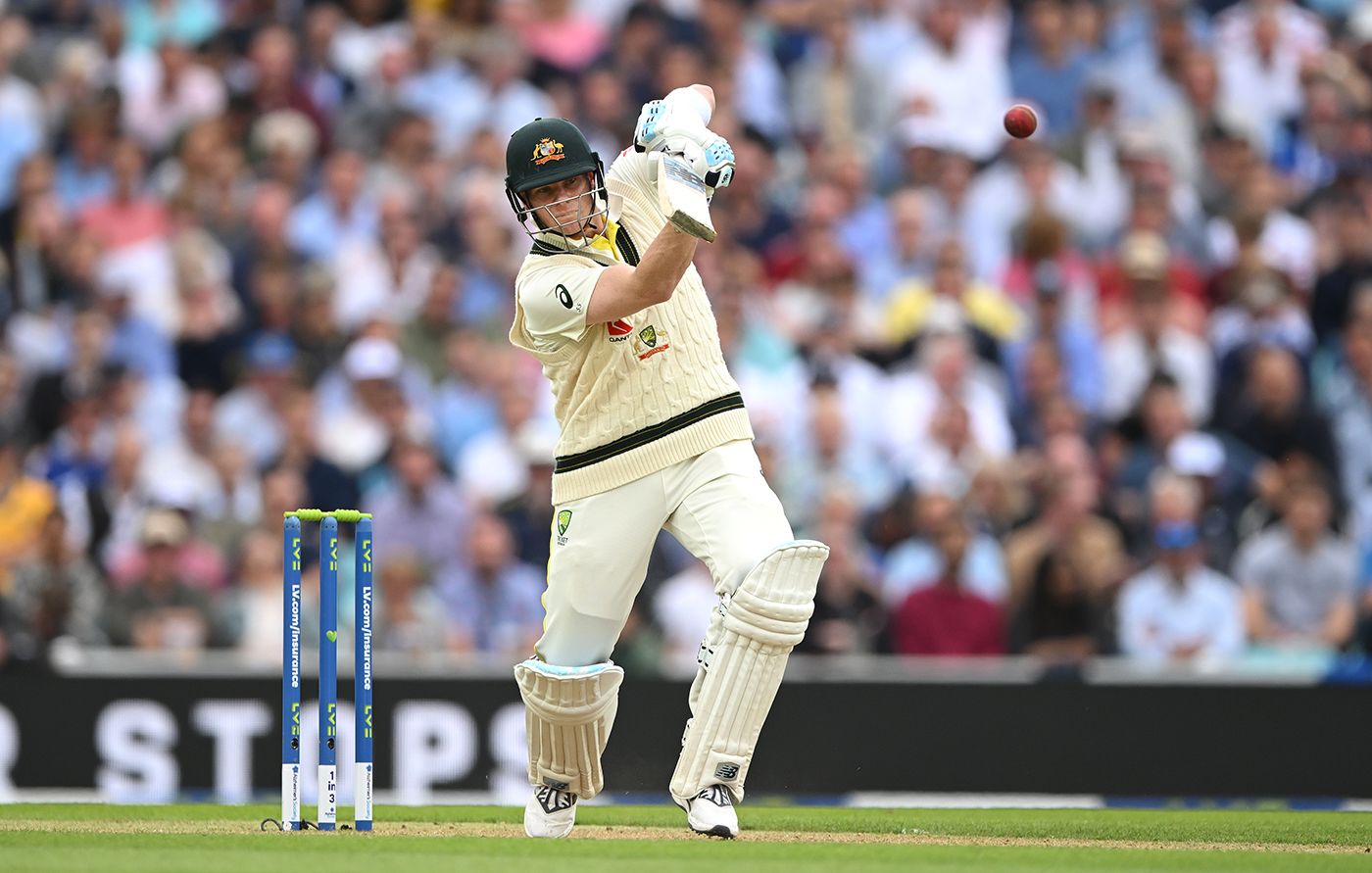 Steven Smith drives back down the ground | ESPNcricinfo.com