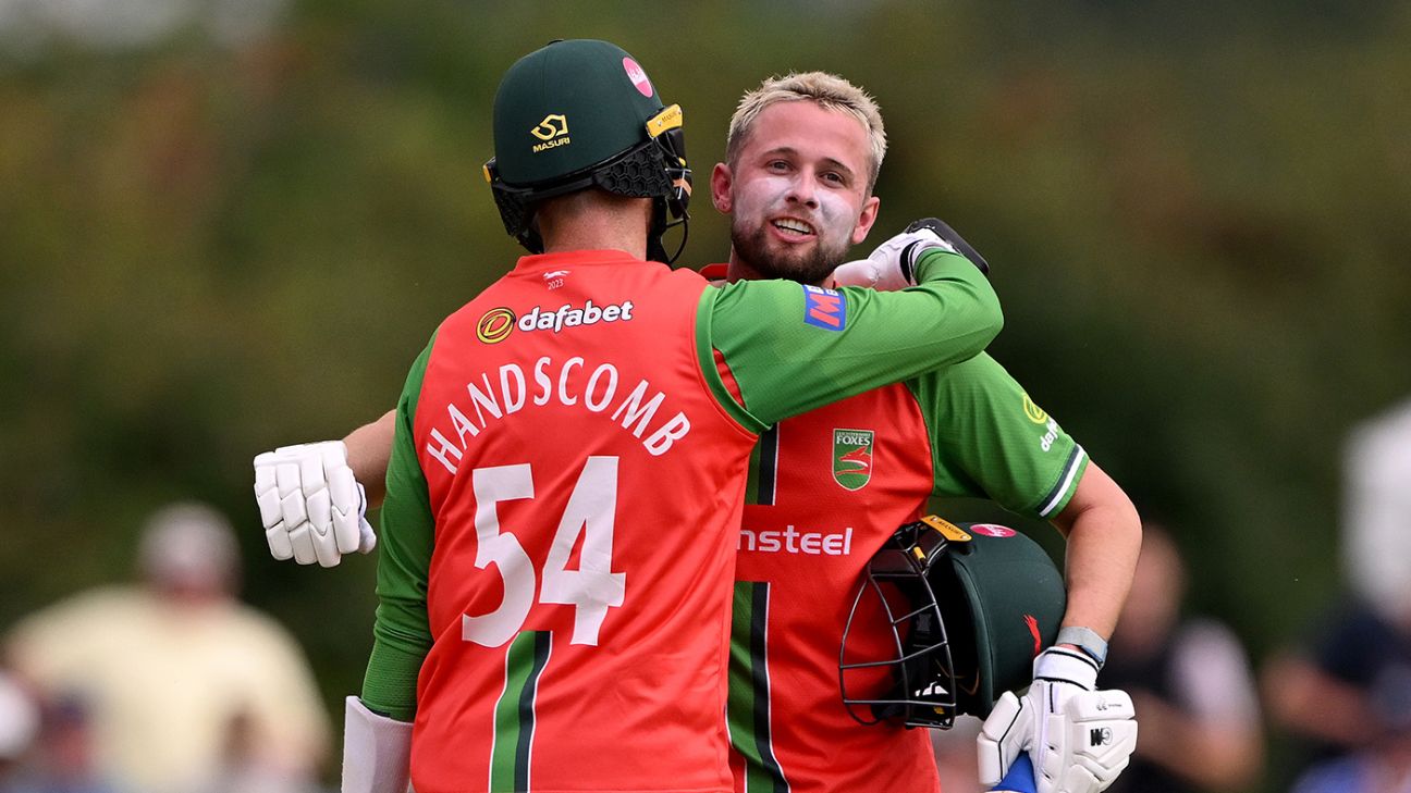 Sol Budinger’s maiden century extends Leicestershire lead on the prime of Group A