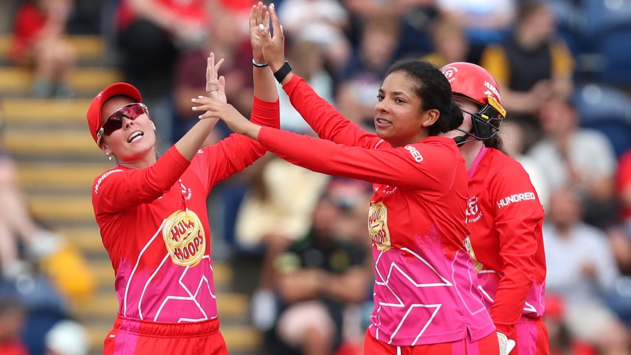 Sophia Dunkley stars with bat and ball as Welsh Fire attain play-offs