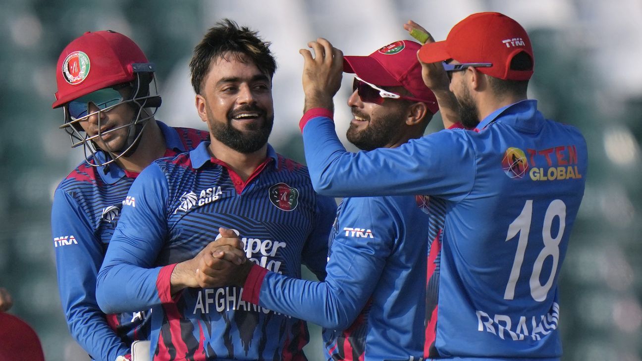 World Cup 2023 - Afghanistan's fortunes once again hinge on Rashid and