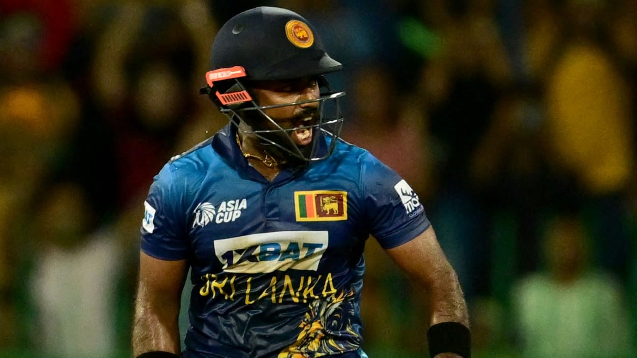سری لنکا ایشیا کپ کے فائنل میں پہنچتے ہی چارتھ اسالنکا، کوسل مینڈس افراتفری میں چمک رہے ہیں۔
