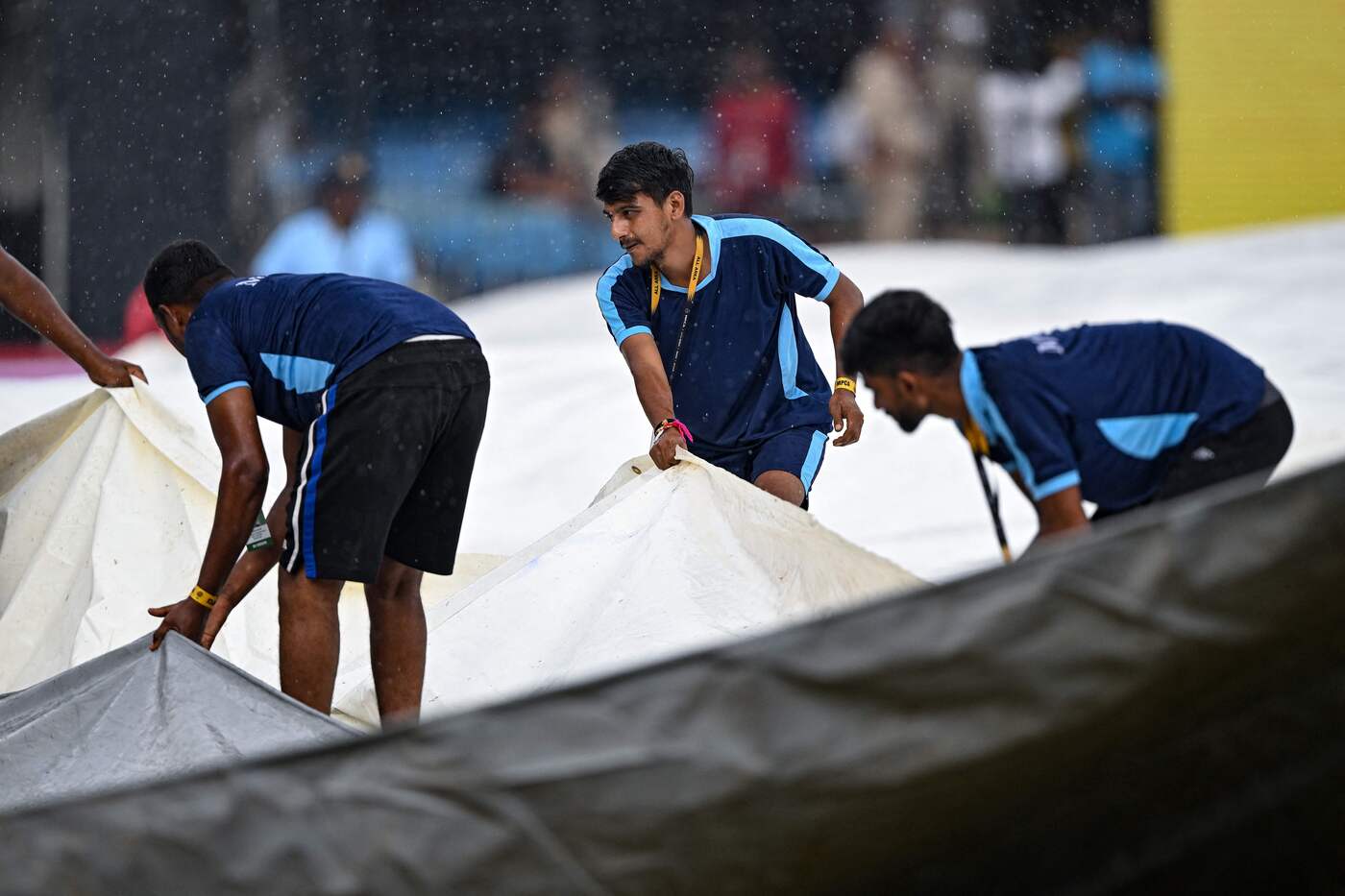 Going Undercover At The Cricket - Another Day, Another Rain Delay ...