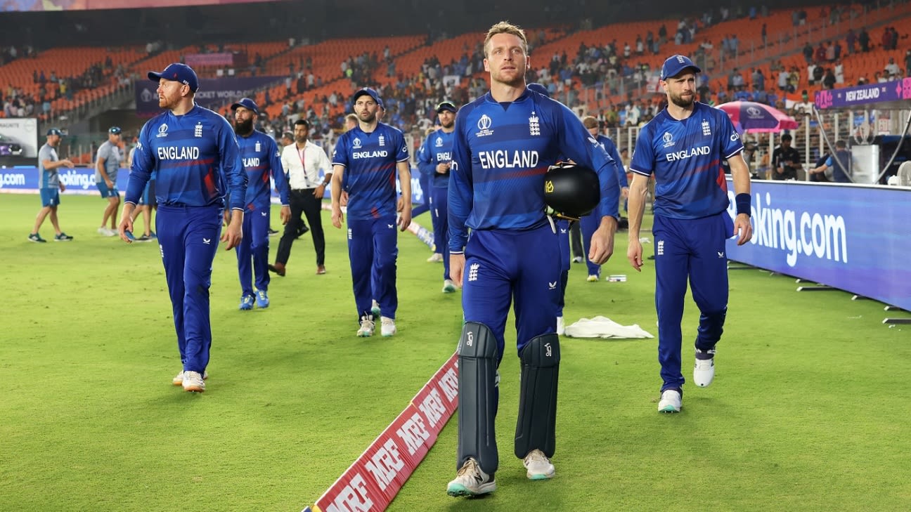 ICC World Cup 2023 - Eng Vs NZ - Jos Buttler Says England 'well Below ...