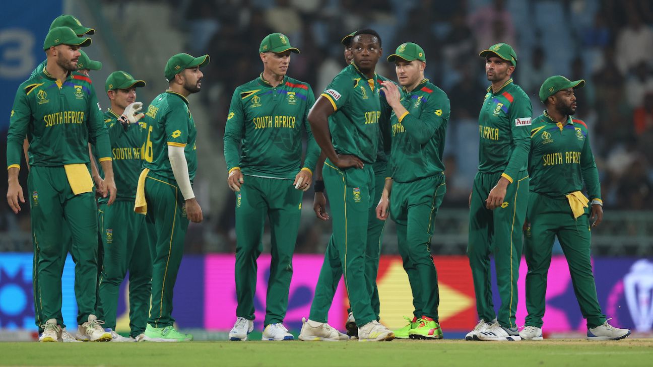 ICC World Cup 2023 - Unscarred South Africa own their errors to shed ...