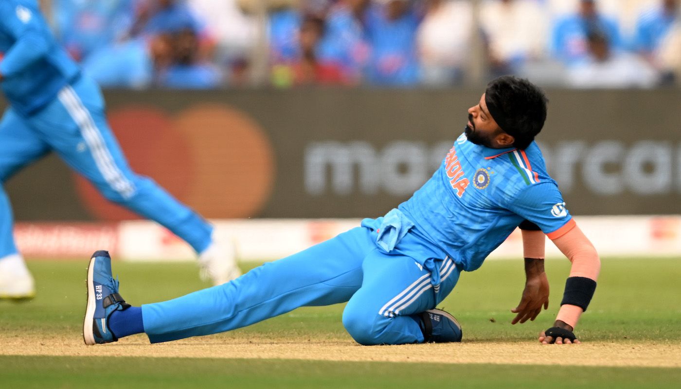 Copa do Mundo de Críquete de 2023 – Hardik Pandya sofre susto com lesão contra Bangladesh