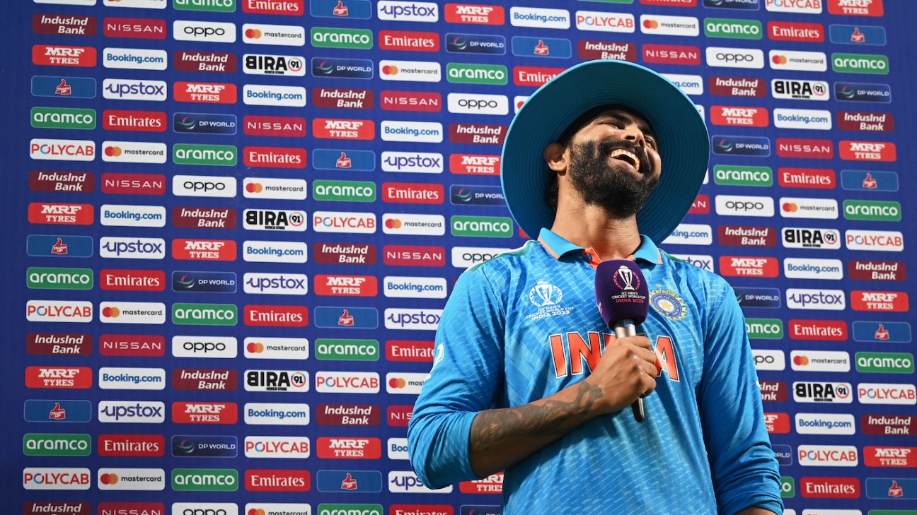 ICC Cricket World Cup 2023 - Ravindra Jadeja - a banker and a gladiator ...