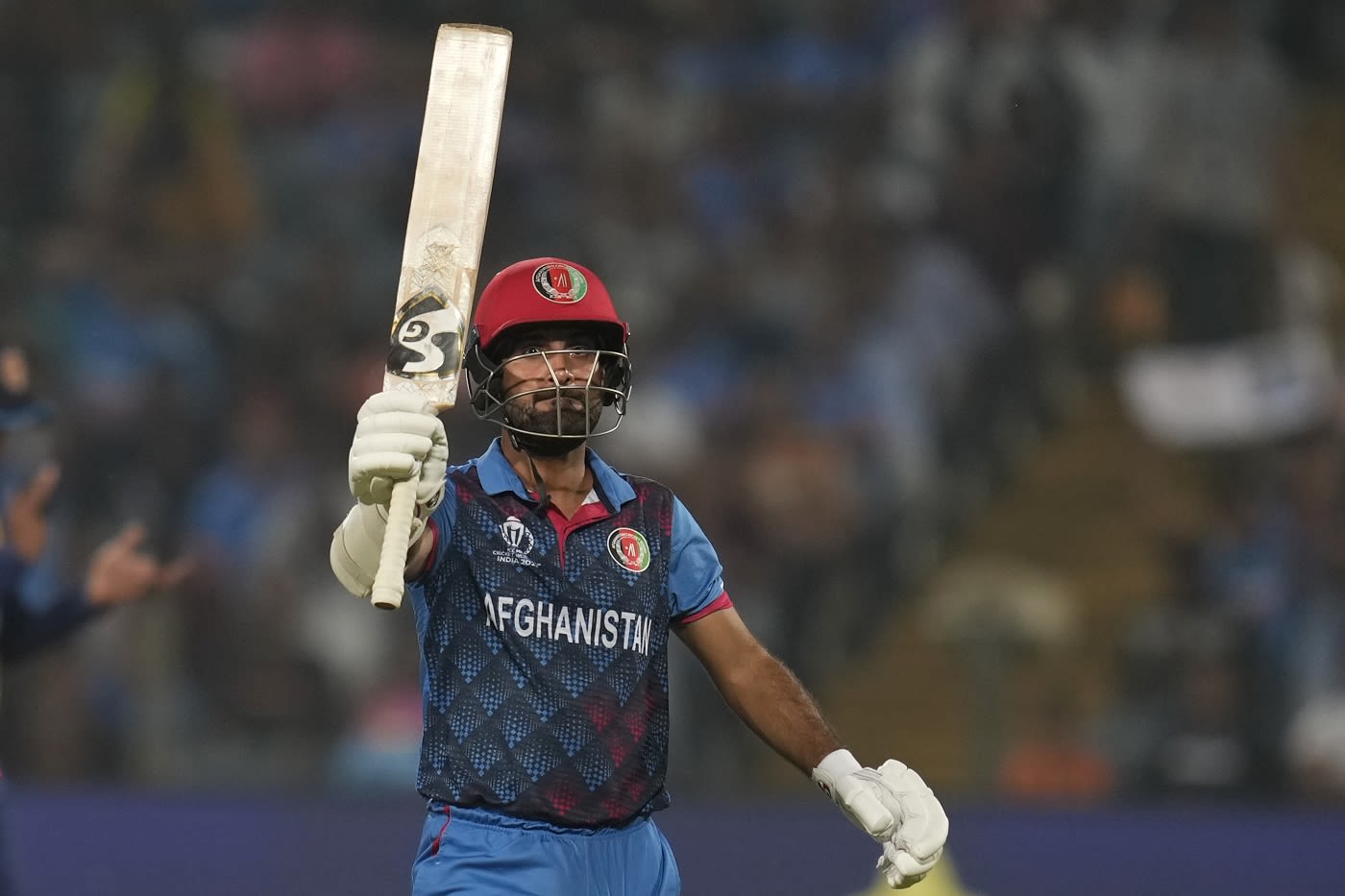 Hashmatullah Shahidi scored his 18th halfcentury