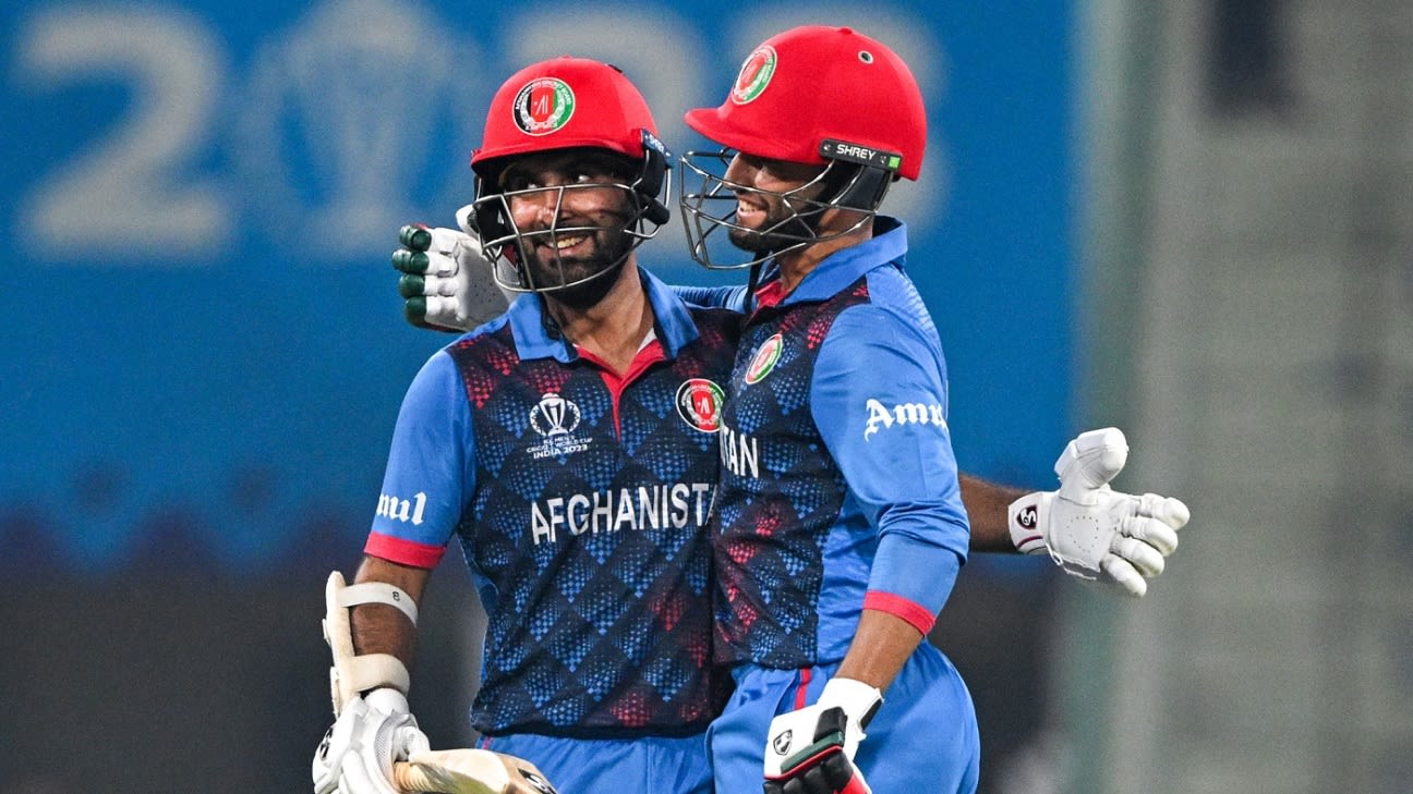 Cricket World Cup: Afghanistan captain Hashmatullah Shahidi hails  'historic' giant-killing spree after shock win over Pakistan