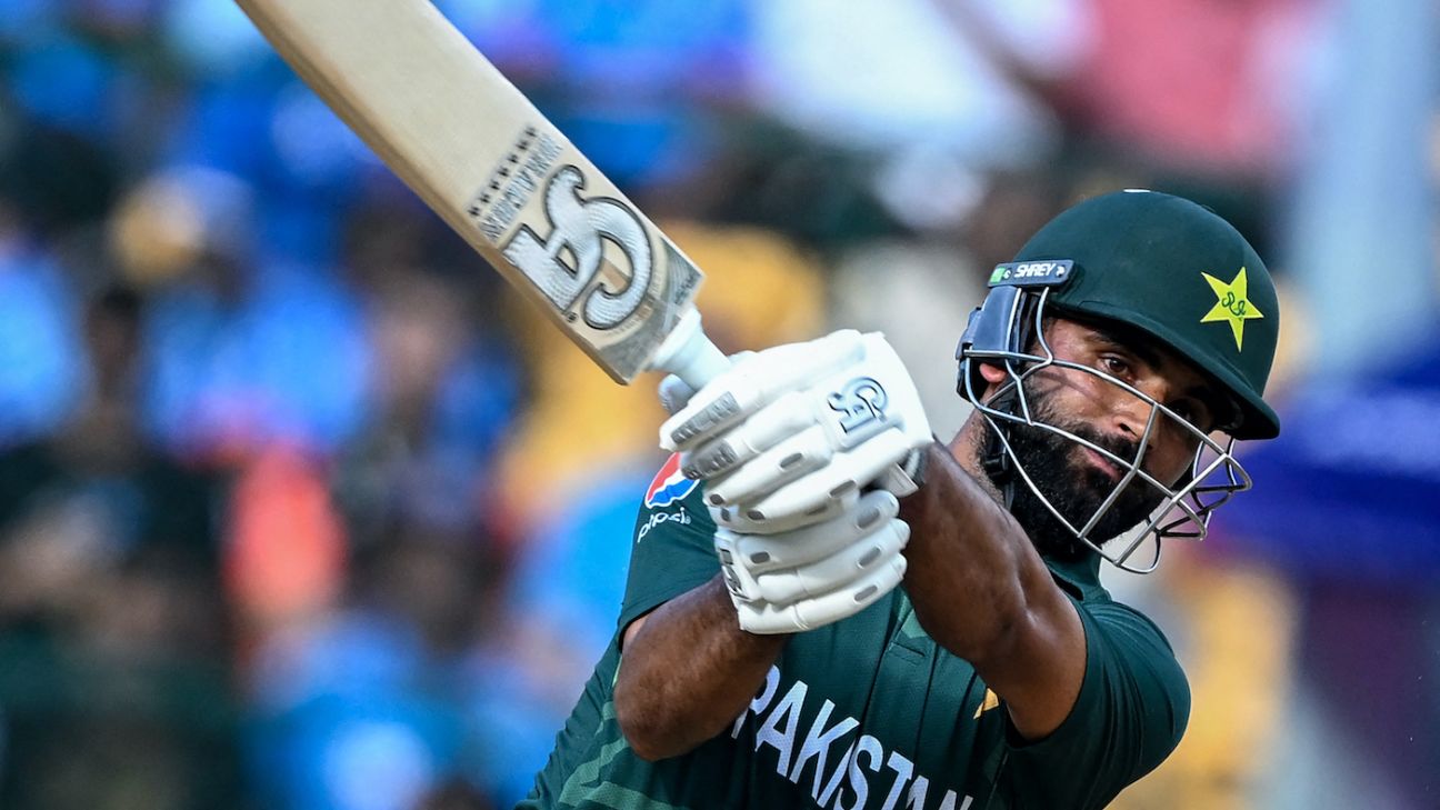 ICC Cricket World Cup 2023 - The sweet sound of Fakhar's sixes makes unreal  real