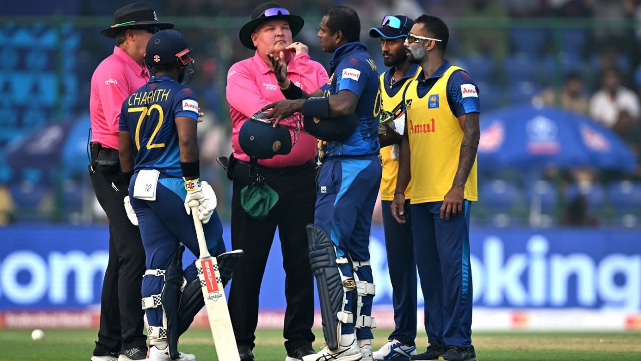 ICC Cricket World Cup 2023 – Angelo Mathews blames umpires – ‘Need to use common sense in using technology’ post thumbnail image