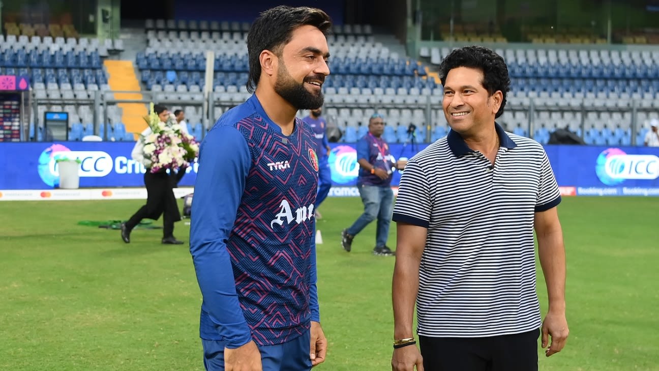 ICC Cricket World Cup 2023 - Afghanistan Sachin Tendulkar intervention ...