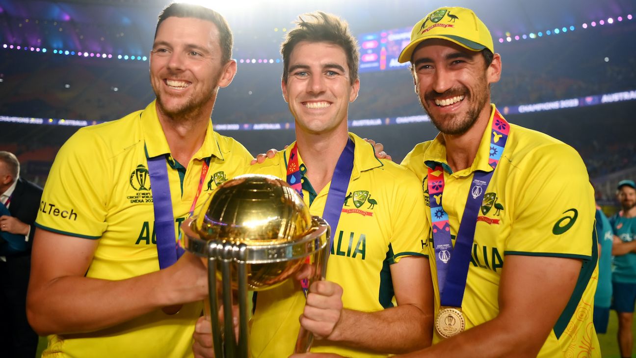 2024 年 IPL 拍卖 – 七名澳大利亚 ODI 世界杯冠军以最高底价参赛