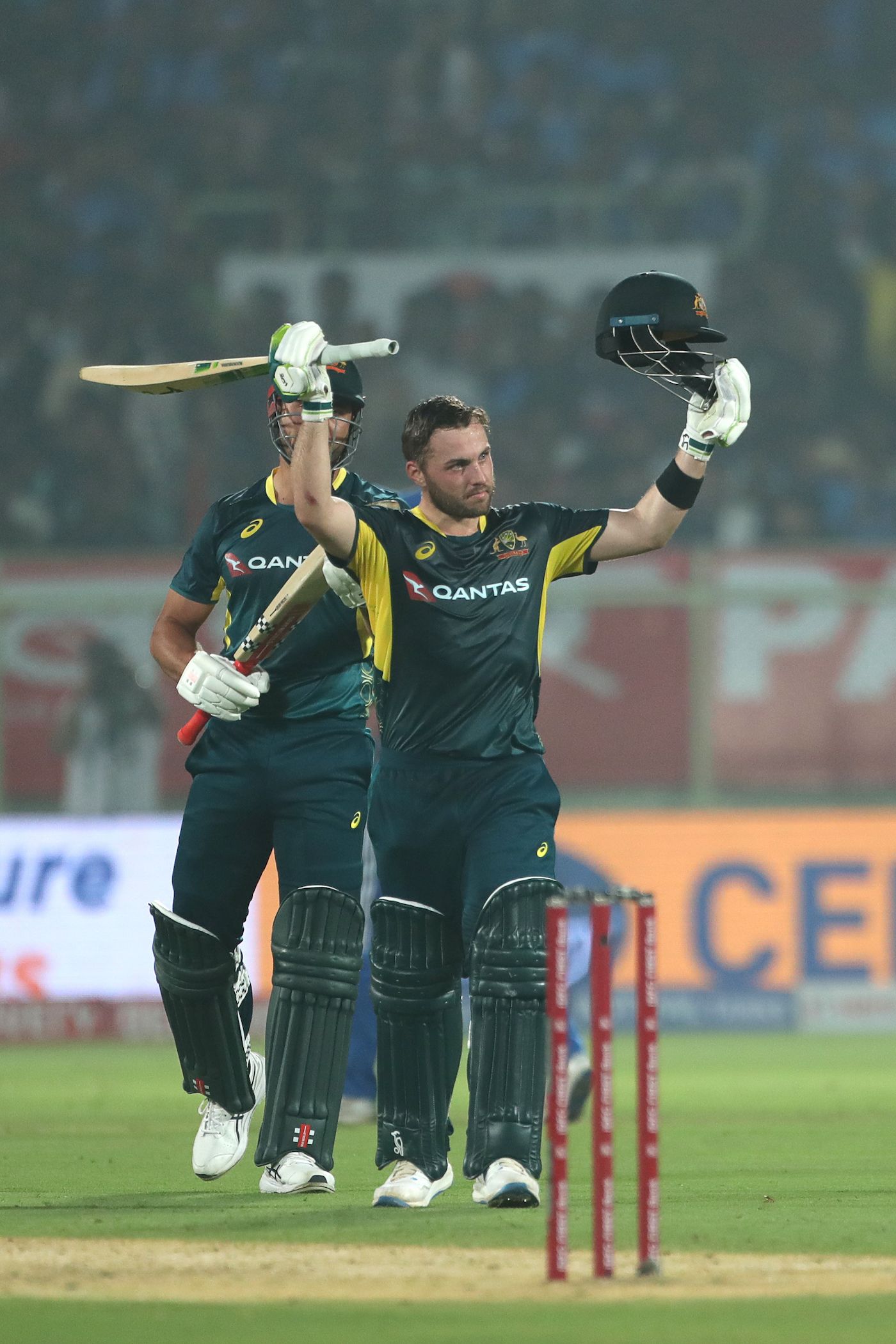 Josh Inglis hit a century off just 47 balls