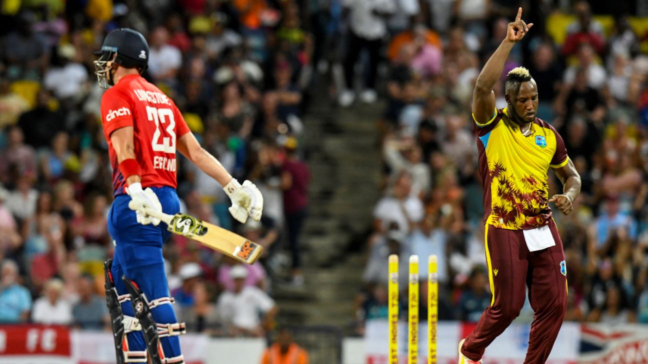 Recent Match Report - West Indies vs England 1st T20I 2023/24 |  ESPNcricinfo.com