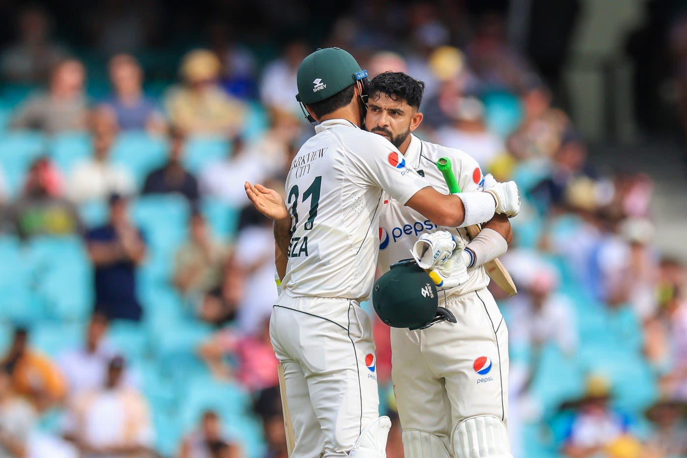 Aamer Jamal And Mir Hamza Shared A Vital Th Wicket Stand Espncricinfo Com