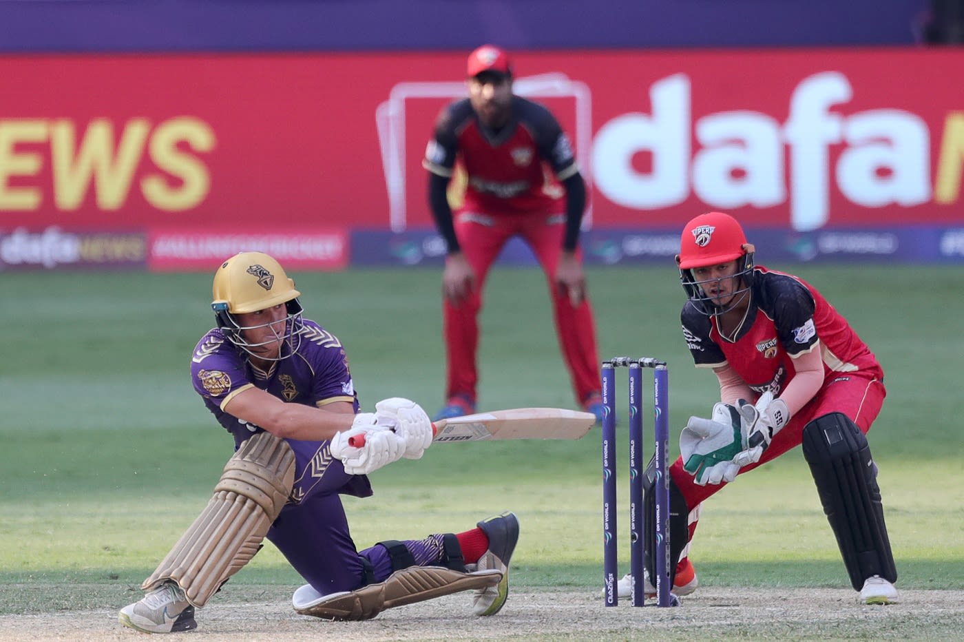 Andries Gous gave Knight Riders a positive start | ESPNcricinfo.com