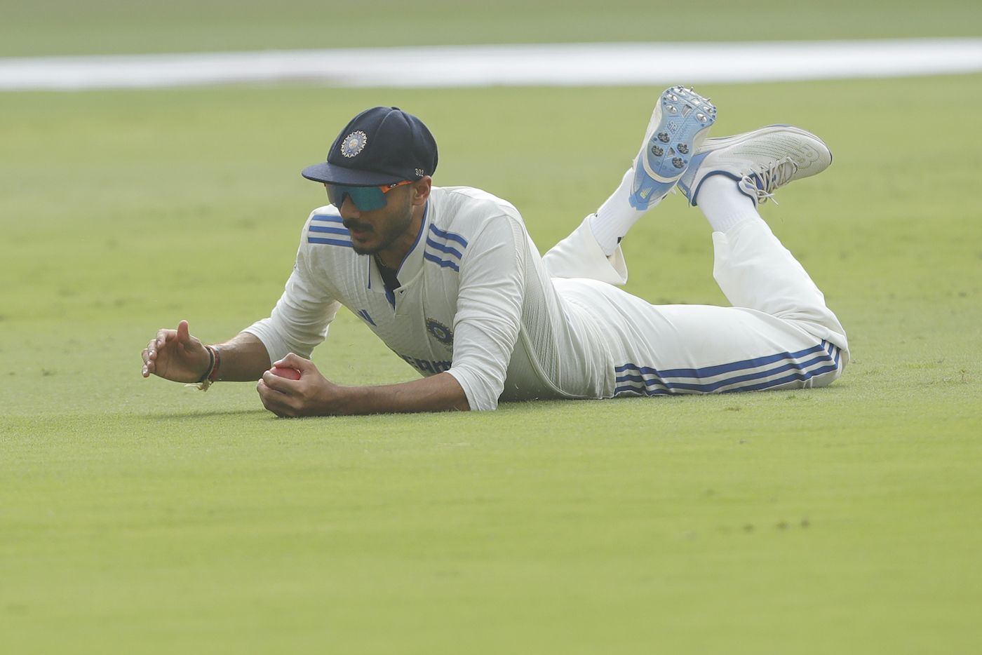 Axar Patel dropped Ollie Pope on 110, in the 64th over