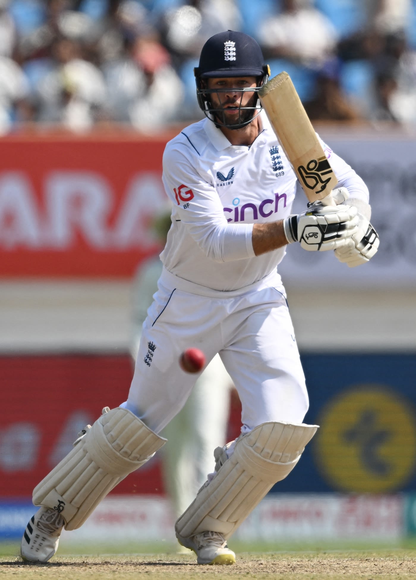 Ben Foakes collaborated with his captain for the sixth wicket ...