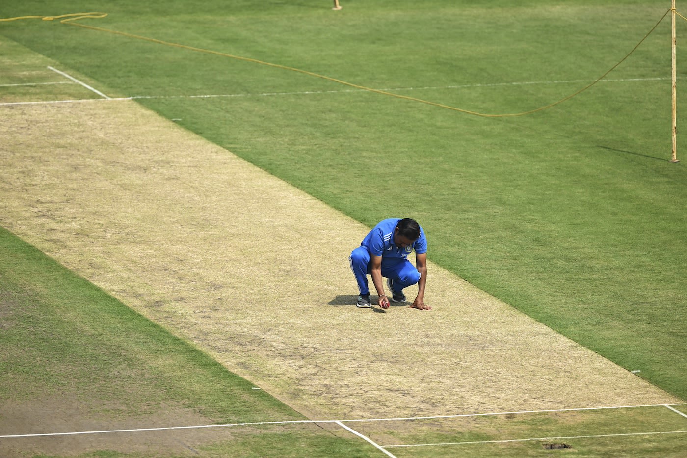 A look of the Ranchi pitch a day before the fourth Test | ESPNcricinfo.com