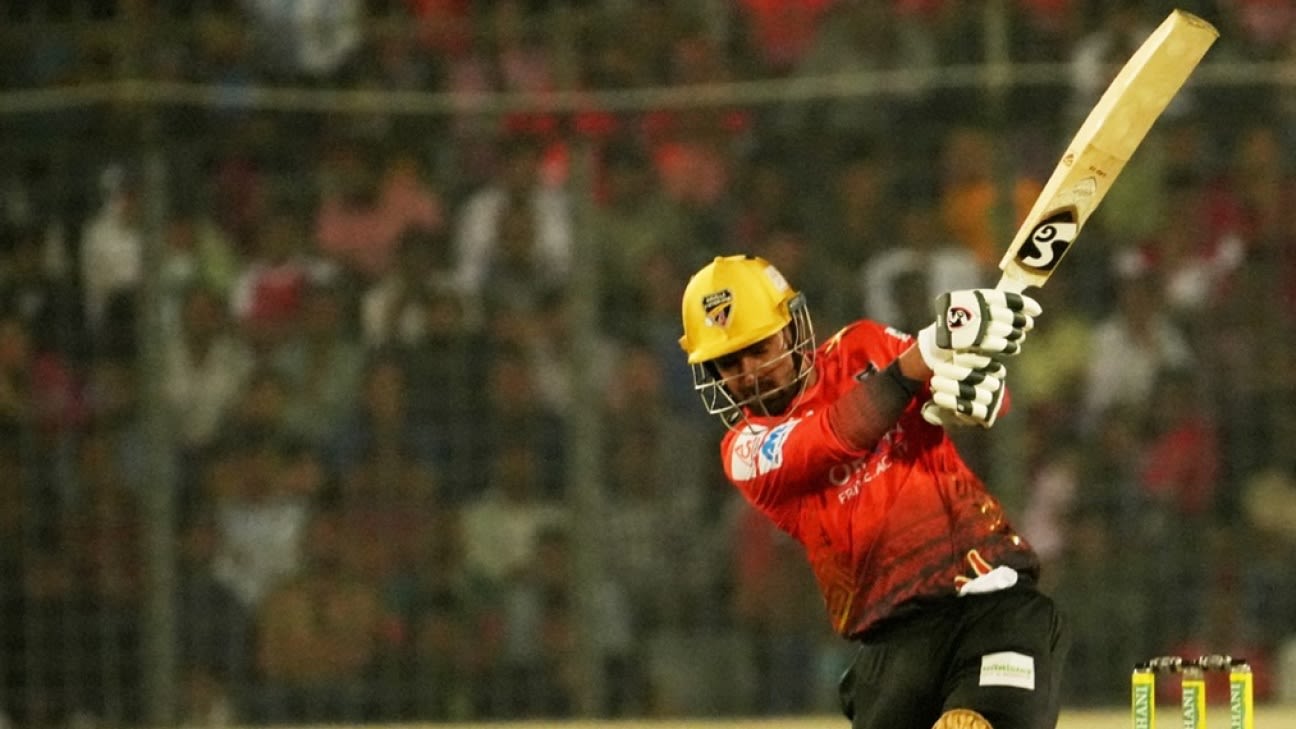 Litton, Hridoy power defending champions Comilla into BPL final with 143-run stand