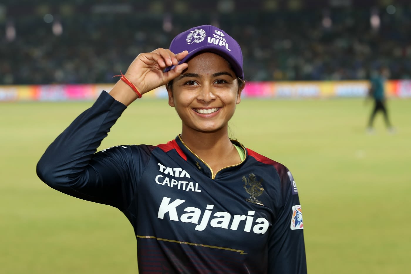 Shreyanka Patil finished WPL 2024 as the Purple Cap winner ...