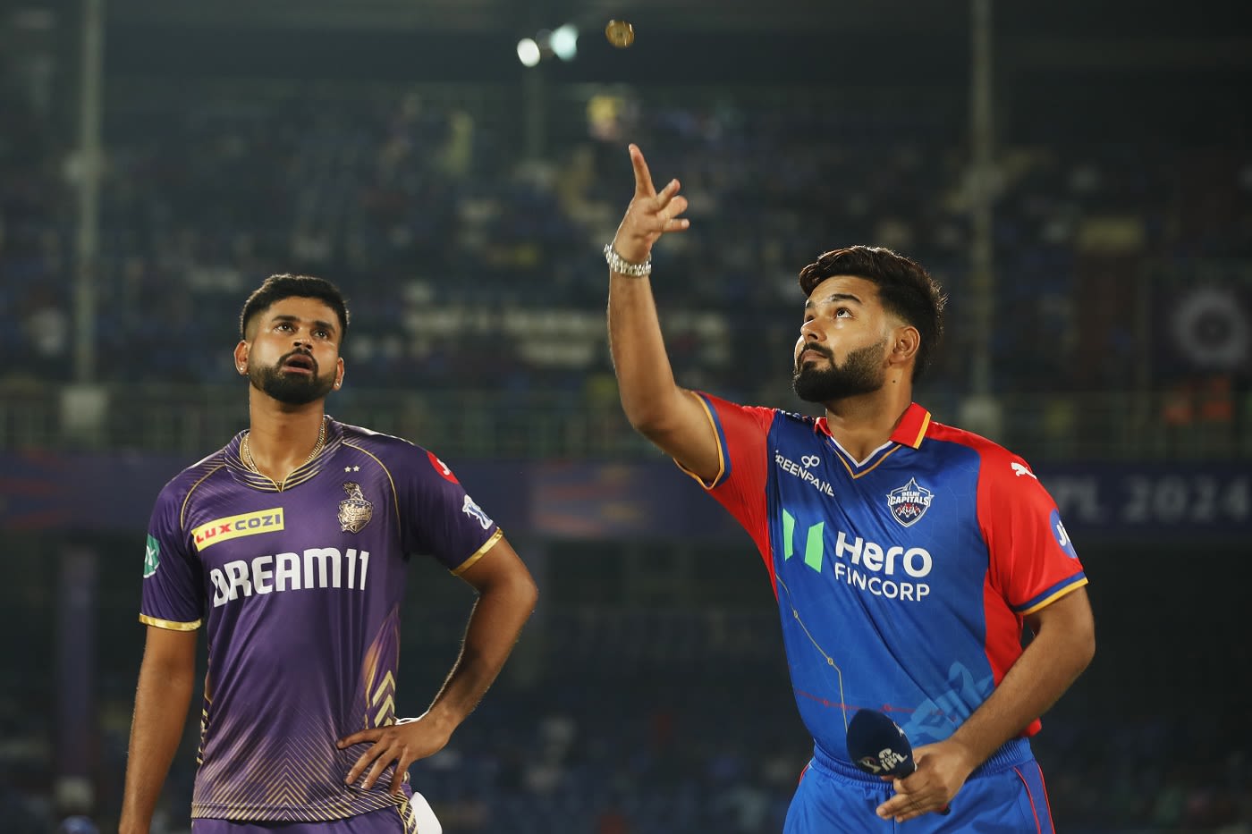 Shreyas Iyer and Rishabh Pant at the toss | ESPNcricinfo.com