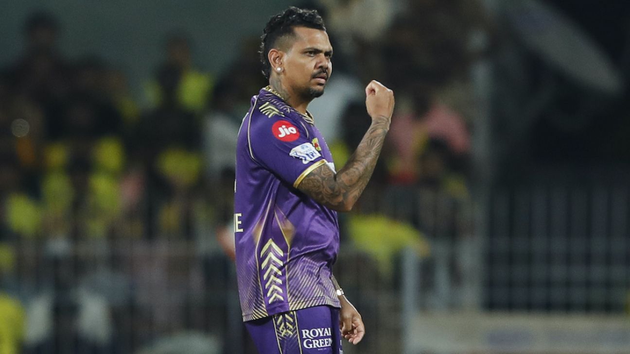 RCB have Narine to tackle, again, with their campaign starting to go belly-up