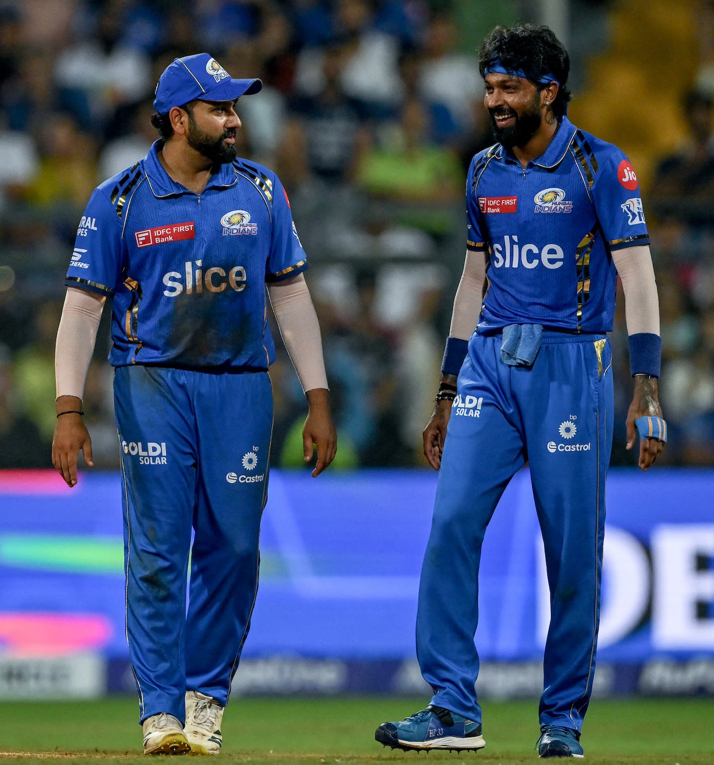 Rohit Sharma And Hardik Pandya Seem To Like What They See
