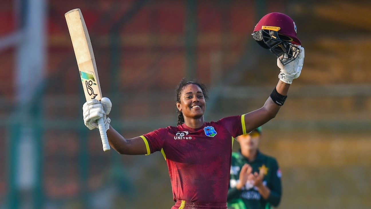 Hayley Matthews' 141 completes ODI series sweep for West Indies