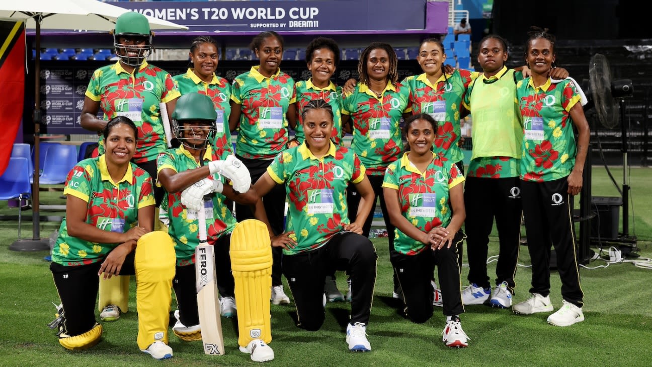 Vanuatu stun Zimbabwe to kick off Women's T20 World Cup Qualifier 2024