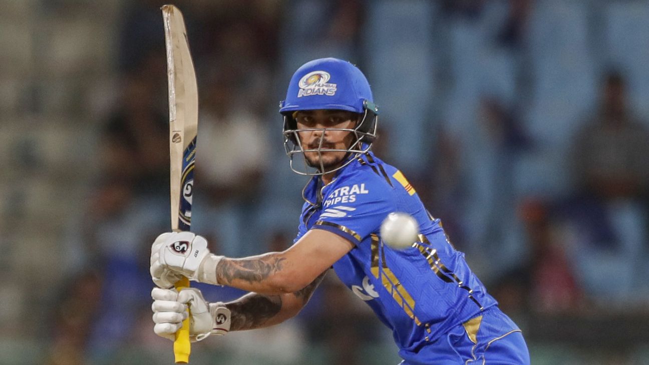 Ishan Kishan slams 50-ball 113* in comprehensive Jharkhand win