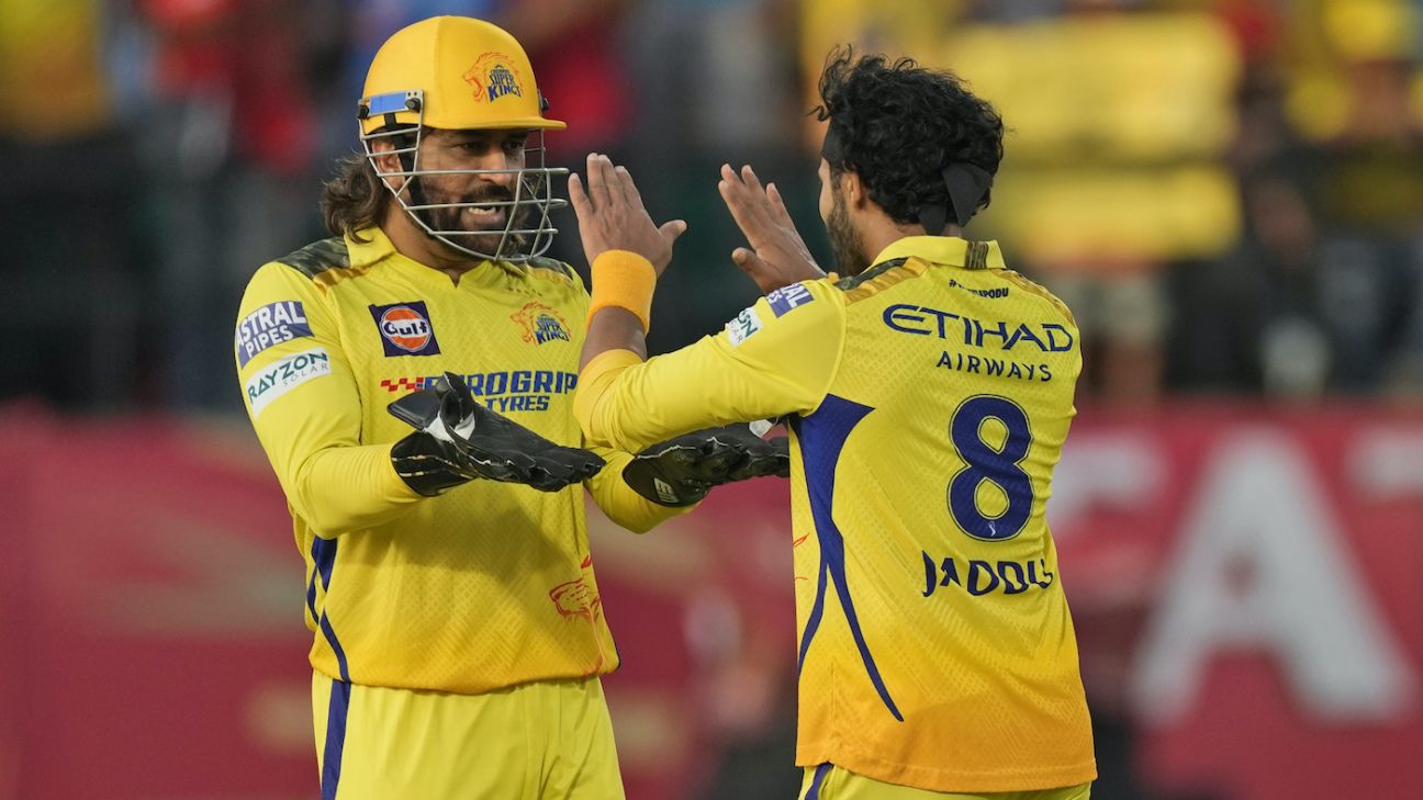 IPL 2024 - PBKS vs CSK - Ravindra Jadeja, the bowler, is a health ...