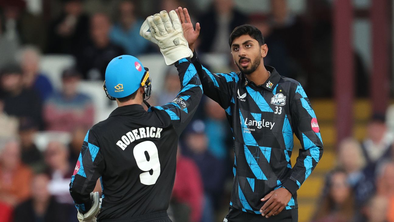 Northamptonshire Steelbacks Edge Worcestershire Rapids in Vitality Blast Thriller