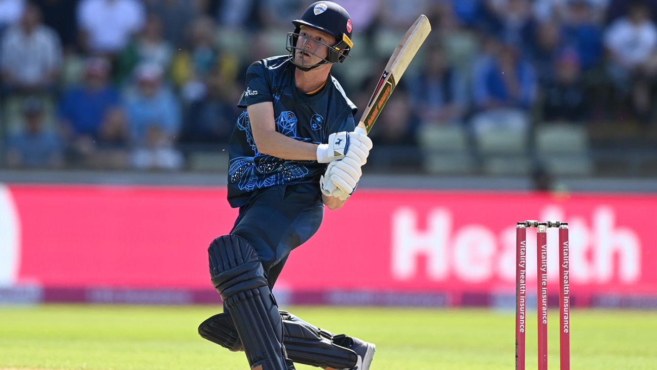 Donald's Six-Hitting Blitz Powers Derbyshire to Rain-Shortened Win