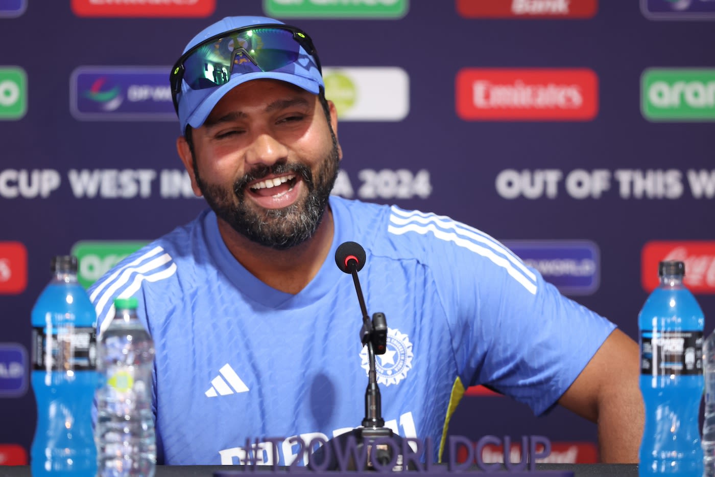 Rohit Sharma has a laugh at a press conference | ESPNcricinfo.com