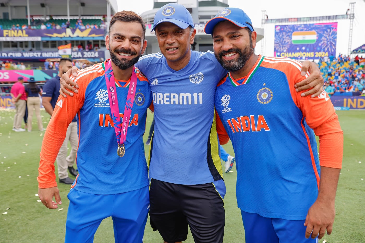 Virat Kohli, Rahul Dravid and Rohit Sharma signed off on a high ...