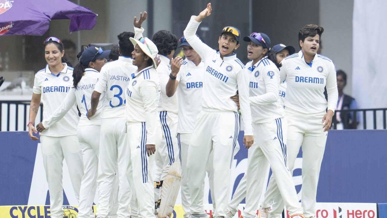 Ind W Vs Sa W 2024 Stats India S Hat Trick Of Test Wins Records Ind W Vs Sa W 2024 Stats India S Hat Trick Of Test Wins Records