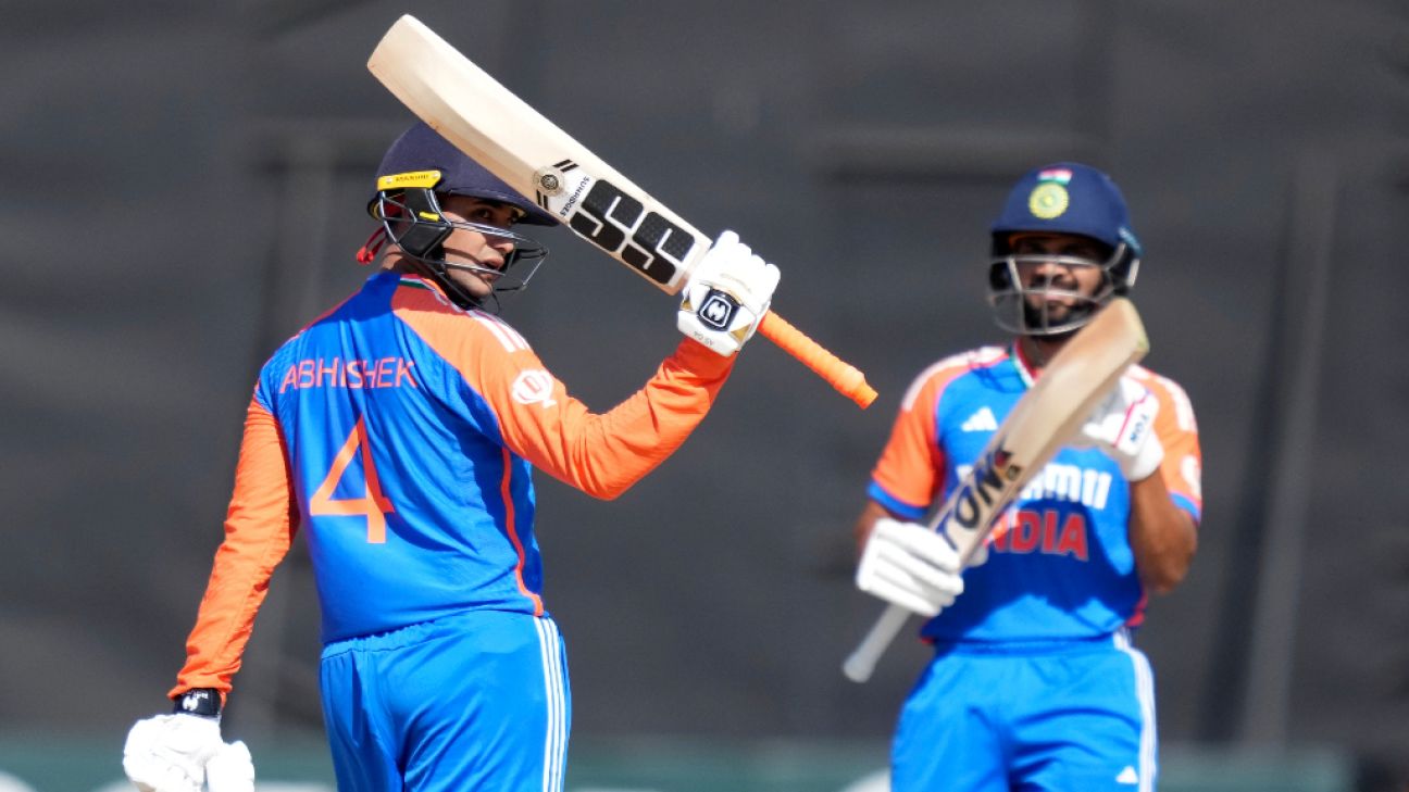 STATISTIK – Abhishek Sharma mencapai seratus tercepat ketiga dalam sejarah India dengan T20I
